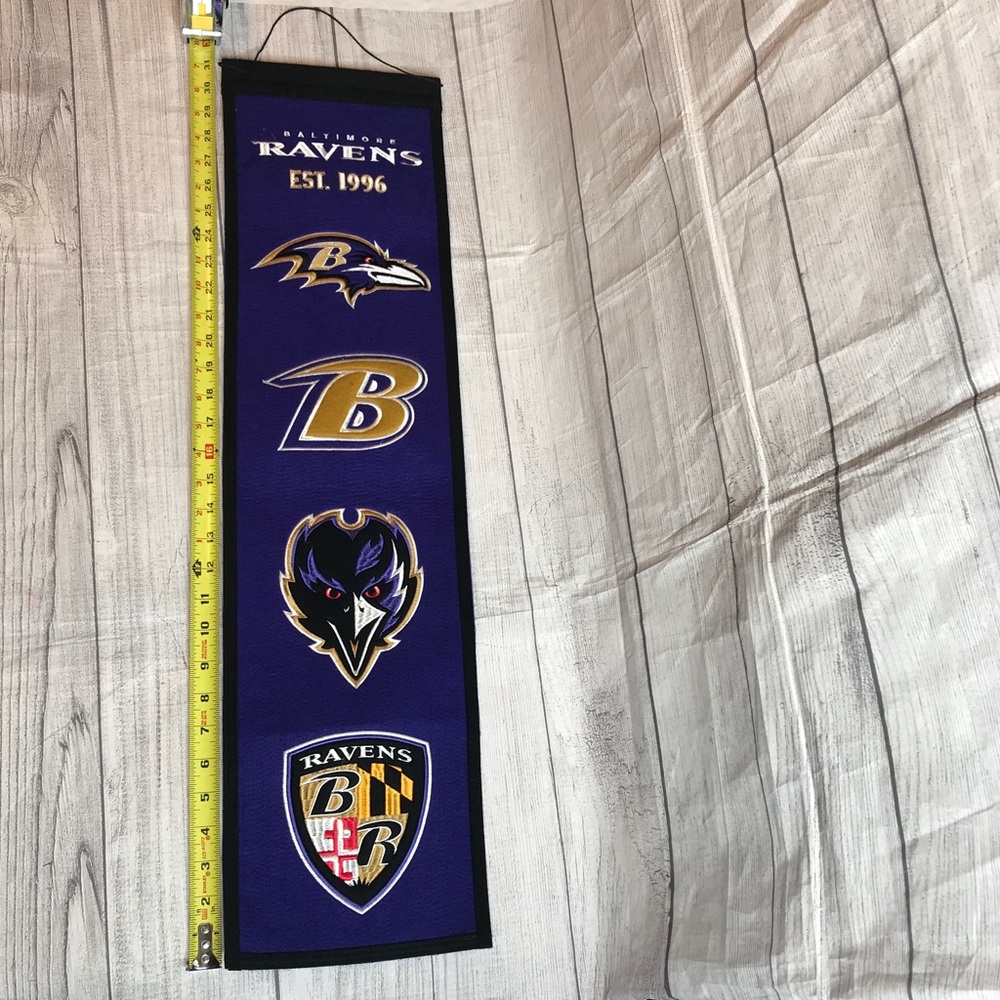 Baltimore Ravens Heritage Banner